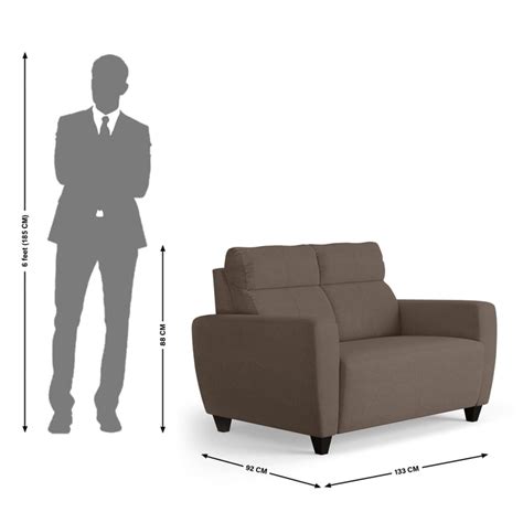 Buy Helios Emily Chenille 2-Seater Sofa - Customized Furniture from ...