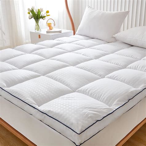 Amazon.com: SWTMERRY Twin Size Mattress Pad Topper - Extra Thick ...