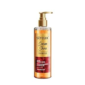 Buy Streax Serum Shine Shampoo, 240ml |for Frizzy and Dry Hair |for ...