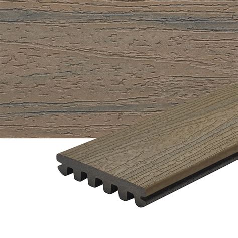 Trex Enhance Naturals 1-in x 6-in x 20-ft Coastal Bluff Grooved ...