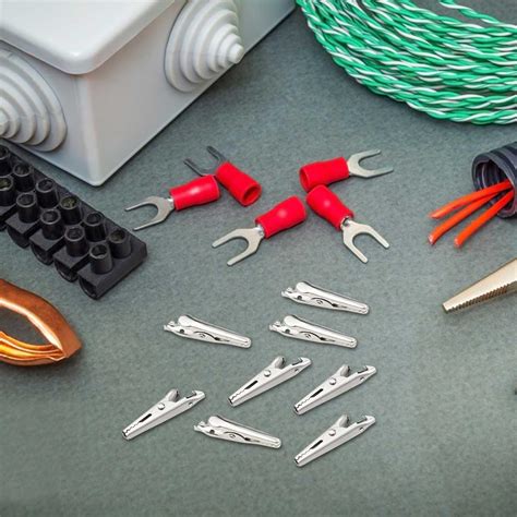 TKYPZY 25 Pcs Nickel Plated Alligator Clips Metal Alligator India | Ubuy