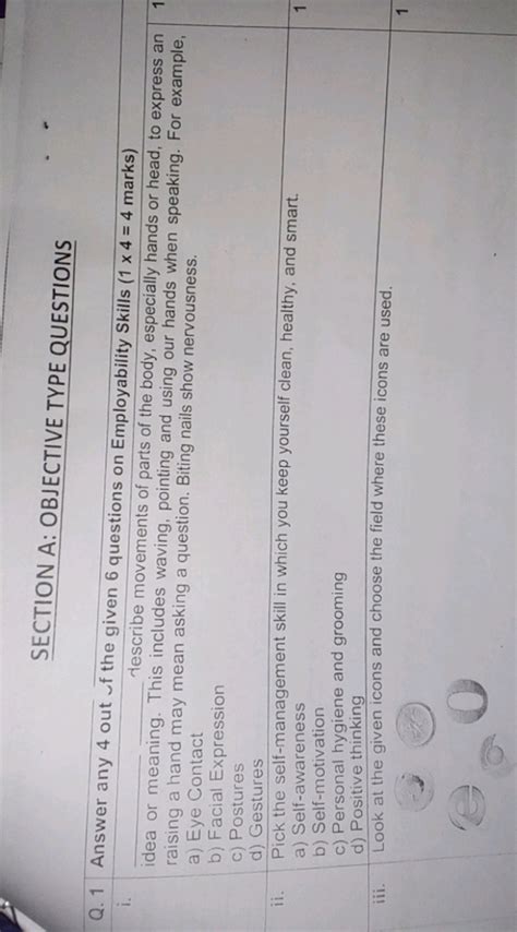 Image result for Objective Questions Meaning