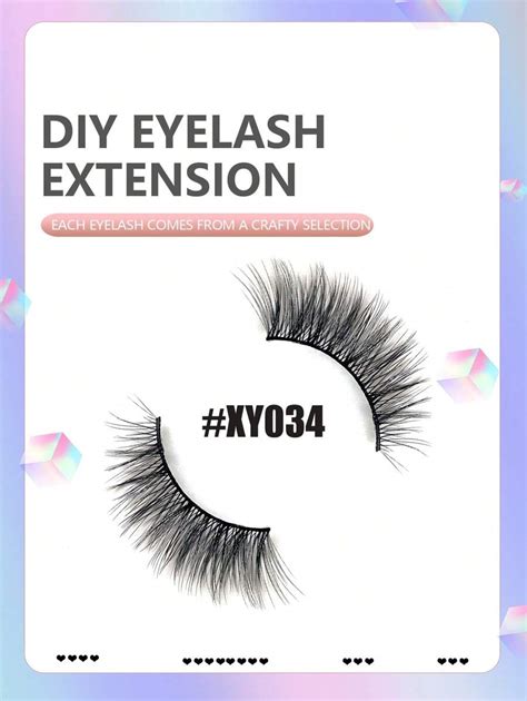 Beauty Showme 40pcs/Set 12mm Brown Eyelash Extension, Russian Cat Eye ...