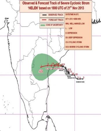 Cyclone Helen: Heavy Rains, Landfall to Strike Machilipatnam; ₹2145 ...