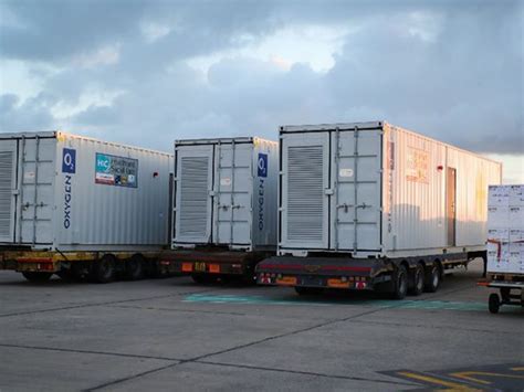 World Largest Cargo Plane Leaves UK With 3 Oxygen Units And Thousand ...