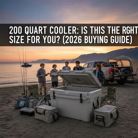 200 Quart Cooler: Is This the Right Size For You? (2026 Buying Guide ...