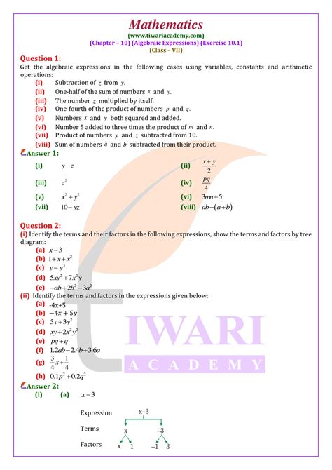 Image result for Math Class 7 Chapter 10 DAV Minakshi Math Classes