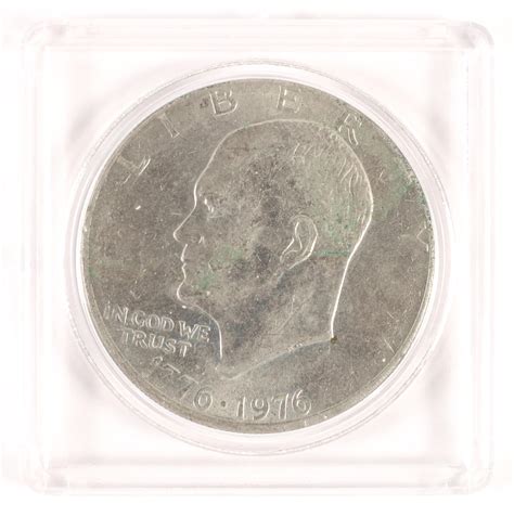 Lot - EISENHOWER 1776-1976 BICENTENNIAL SILVER DOLLAR