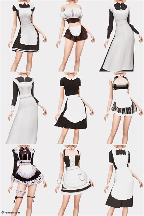 The Sims 4 Maid CC (List) | Sims 4 dresses, Sims 4 butler, Sims 4 mods ...
