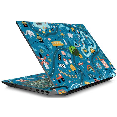 Shop Road Map Laptop Skin for HP | Buy Online Now – SkinsLegend