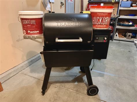 Pellet storage tip. I went to my helpful hardware place and bought two ...