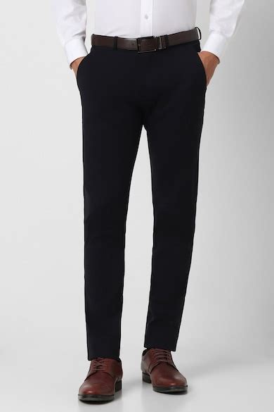 Buy Men Black Solid Super Slim Fit Formal Trousers Online - 923588 ...