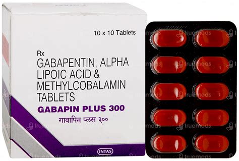 Gabapin Plus 300 MG Tablet | Order GABAPIN PLUS 300 MG Tablet 10 Online ...