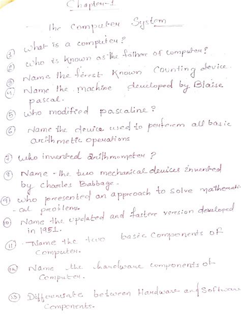 Image result for Computer Application Chapter 1 Notes