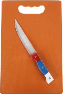 Ozimo Kitchen Chopping With Knife Easy Grip Handle, Non Porous, Non ...