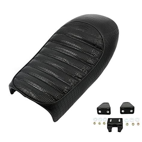 Alpha Rider Super Retro Black Hump Style Cafe Racer Seat | Desertcart INDIA