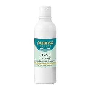 Purenso Select Lemon Hydrosol | 100% Pure Steam-Distilled | Brightening ...