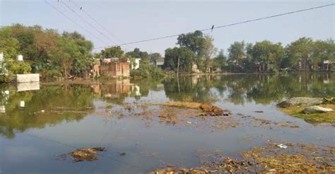 राष्ट्रीय राजमार्ग पर बनी पुलिया जाम, दर्जनों मकान पानी में - Culvert ...