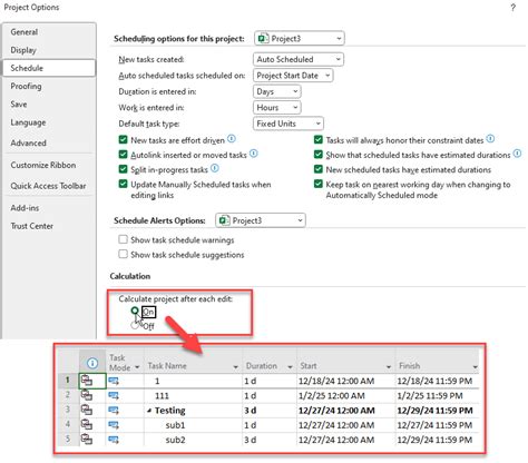 Image result for Microsoft Project Subtask