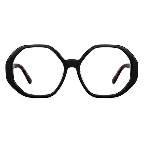Buy Black Tortoise Full Rim Geometric John Jacobs Rich Acetate JJ ...