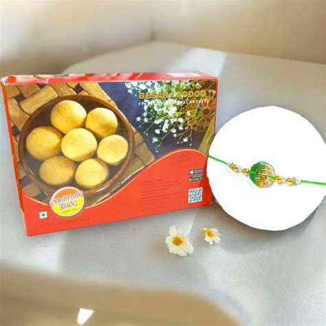 Send Resin Alphabet Personalised Rakhi Delight Online