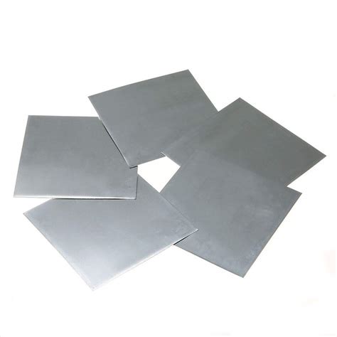 LTKJ 5Pcs High Purity 99.9% Pure Zinc Zn Sheet Plate Metal Foil 100mm x ...
