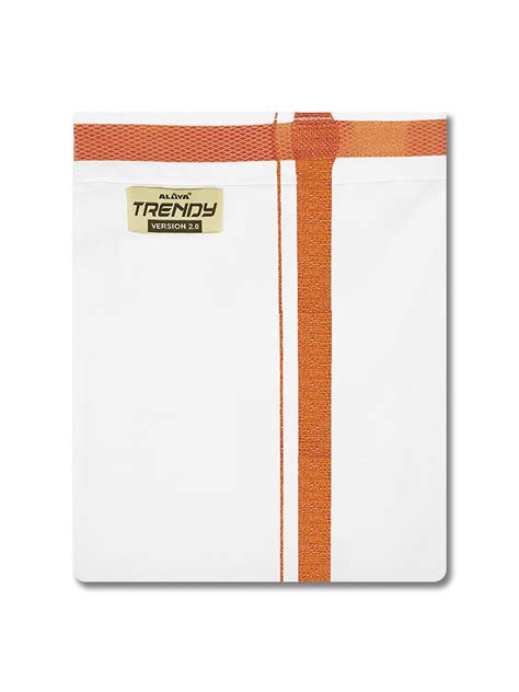 Buy Trendy Version Copper Jari Border Cotton Readymade Dhoti – Alaya Cotton