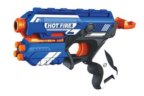 Zitto Kids Foam Blaster Plastic Gun Toy with 10 Bullets : Amazon.in ...