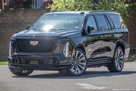 2025 Cadillac Escalade-V spied with IQ-inspired design