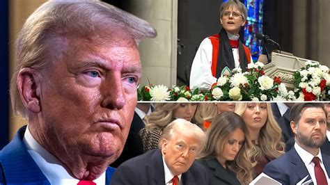 Donald Trump Slams Bishop for Critical Sermon, Congressman Wants Her ...