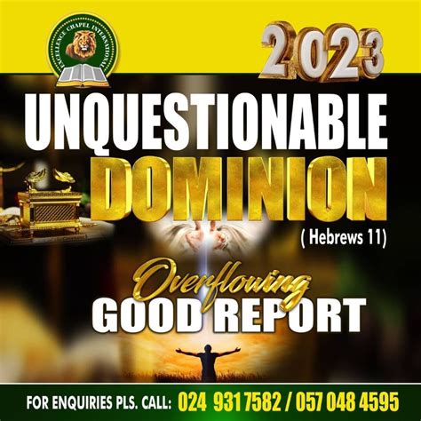 ECI Prophetic Blessing Service , Dome born again Execellence Chapel ...