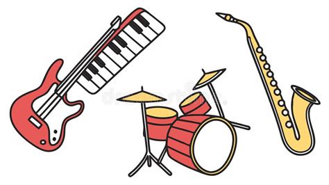 Image result for Rock Band Instruments Clip Art