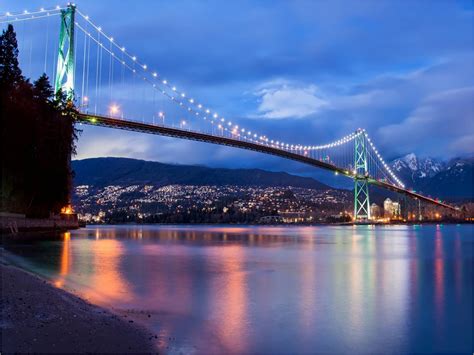 Lion Gate Bridge , Vancouver , Canada | Lions gate, Canada road trip, Gate