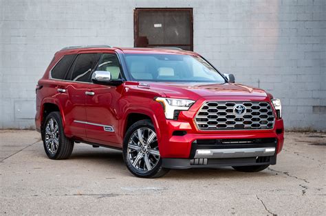 2023 Toyota Sequoia Capstone 4x4 Review: Cylinders Lost, Performance Gained - Hagerty Media