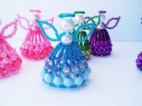 Image result for How to Make Beaded Angel Keychains
