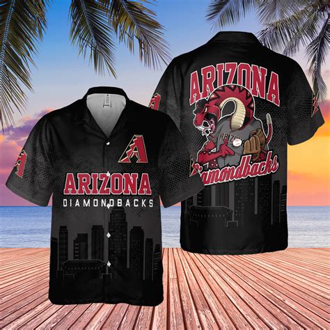 Arizona Diamondbacks MLB Mascot Logo City Edition 3D Hawaiian Shirt ...