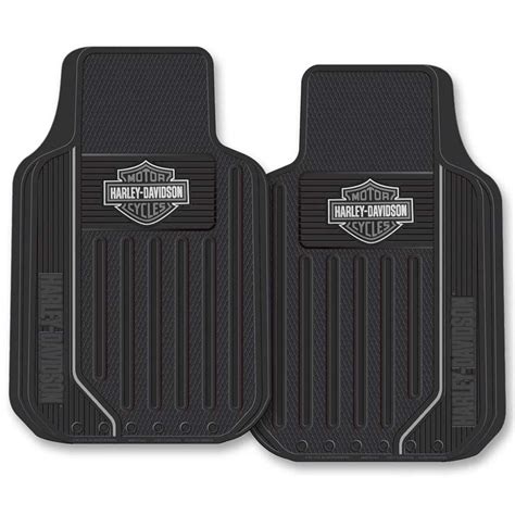 Harley-Davidson Floor Mats, Elite Series Bar & Shield Logo, Non-Carpet ...