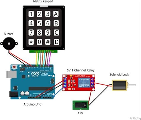 +Key Padlock Arduino Uno 的图像结果