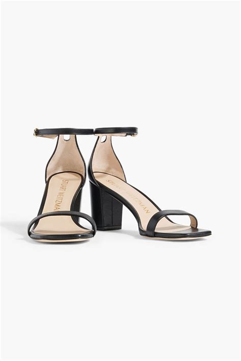 STUART WEITZMAN Leather sandals | THE OUTNET