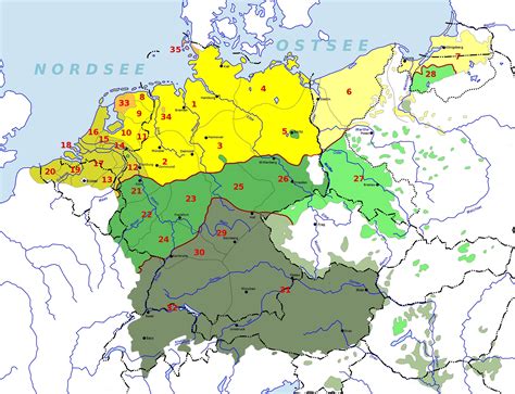 Image result for German Language Map Europe