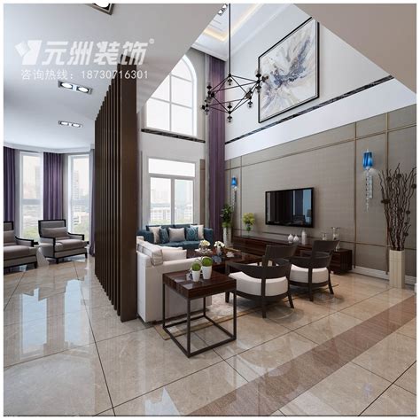 现代简约五居室300平米18万-天成·皇家壹里A区装修案例-沧州房天下家居装修网