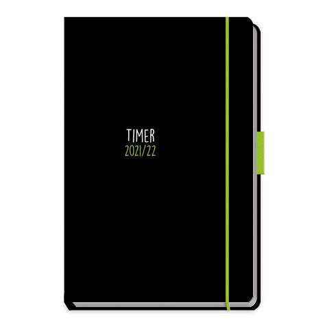 Special School Calendar with Elastic Band and Pen Holder, Plain Black ...