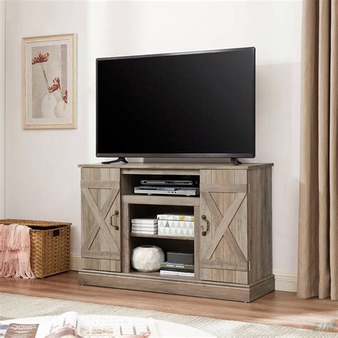 Gracie Oaks American Retro TV Stand Farmhouse Classic Media TV Stand ...