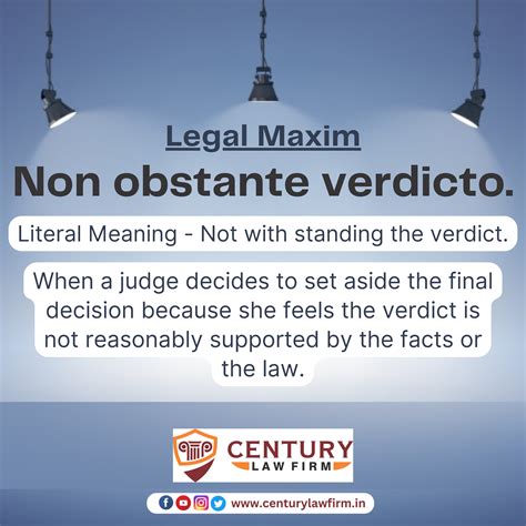 Non obstante verdicto- Legal Maxim