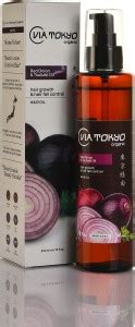 VIA TOKYO ORGANIC Red Onion & Tubaki Oil Hair Oil, Hair growth & Hair ...