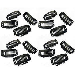 Buy Oskings Hair Extension Patches Wigs Clips Set of 12 Online - Get 58 ...