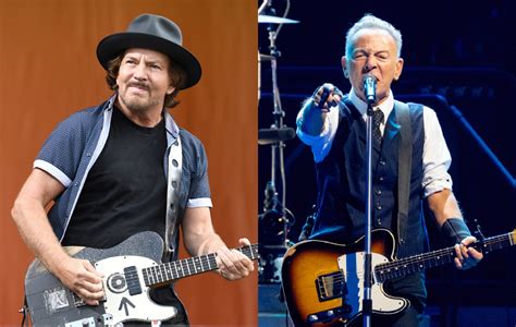 Eddie Vedder speaks out in support of Bruce Springsteen amid Trump ...
