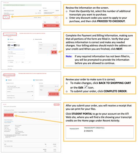 Image result for ATI Transcript Request