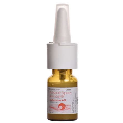 Budenase AQ - Bottle of 150 Metered Doses Nasal Spray : Amazon.in ...