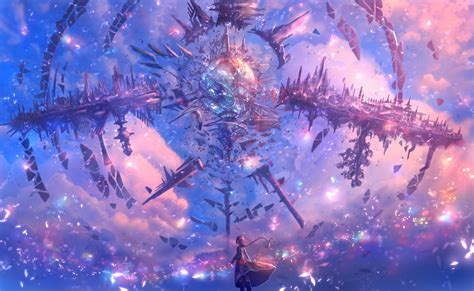 Download Fantasy Anime Sci Fi Sci Fi Anime HD Wallpaper by 防人